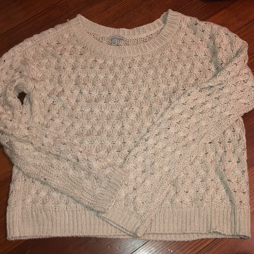Cream Knit Sweater